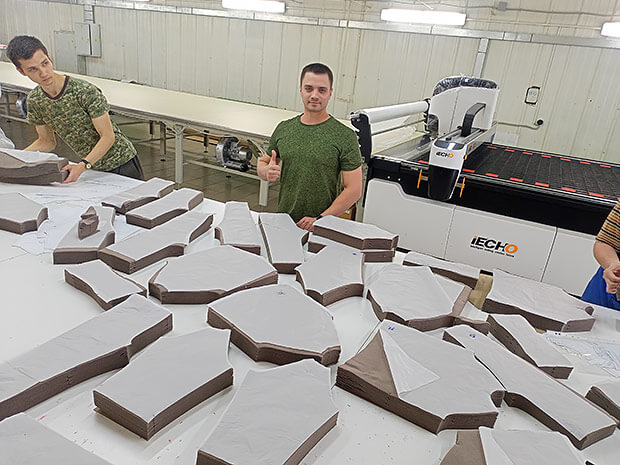 Комплекс для раскроя настила iECHO GLSC для автоматического раскроя настила