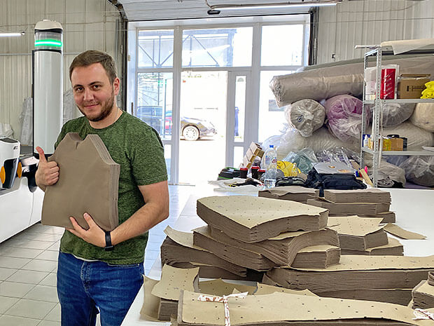 Комплекс для раскроя настила iECHO GLSC для автоматического раскроя настила