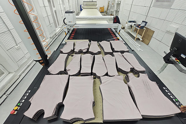 Комплекс для раскроя настила iECHO GLSC для автоматического раскроя настила