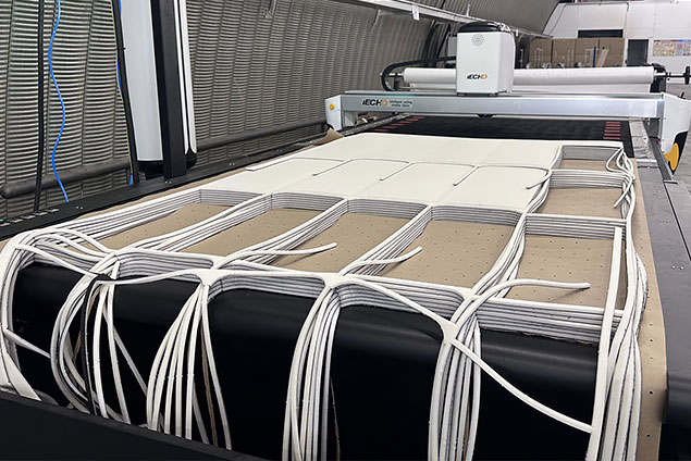Комплекс для раскроя настила iECHO GLSC для автоматического раскроя настила