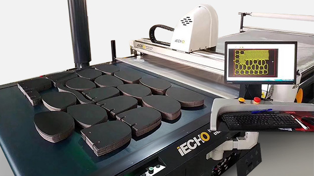 Автоматизированный настилочно-раскройный комплекс iECHO GLSA