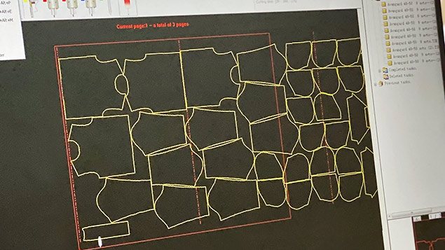 Автоматизированный настилочно-раскройный комплекс iECHO GLSA