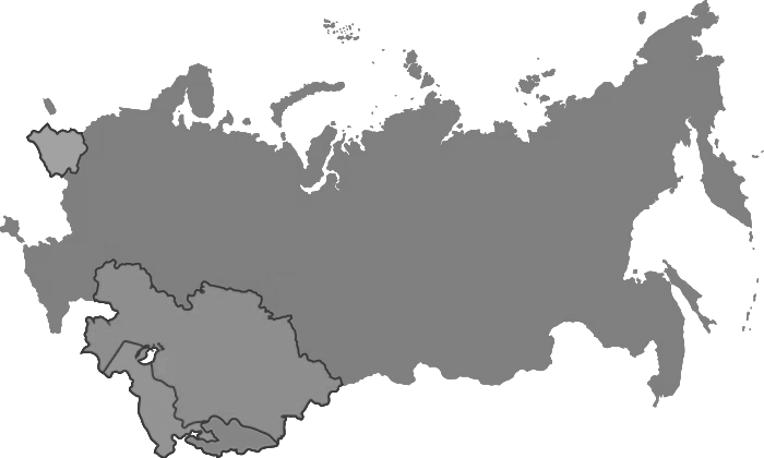 Карта представительств компании Смарт-Т